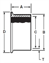 Picture of CODED HEAVY WALL TANK SPUD X SPEC LENGTH 2 1/2 OAL T316L 3A