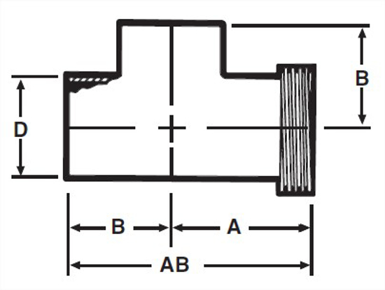 Picture of TEE W X 15TR X W 316L #7 3A