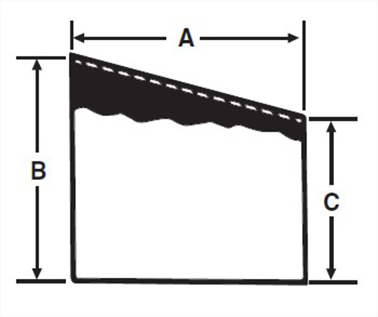 Picture of ECCENTRIC REDUCER WELD T316L 3A