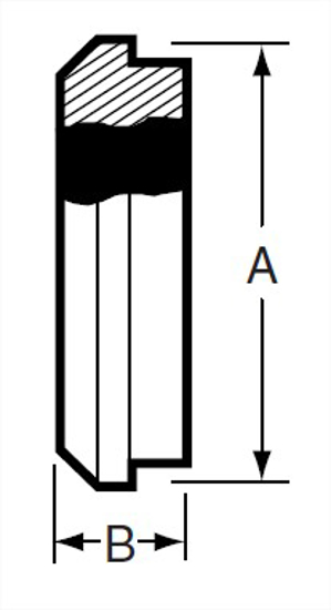 Picture of SOLID END CAP T304 3A