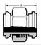 Picture of ADAPTER E14WI TO 14&13H  T316L 3A