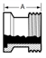 Picture of ADAPTER  ONE END E15WI/ OTHER 15 THREAD  T304 3A