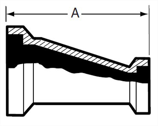 Picture of ECC REDUCER LRG END E14WI TO E15WI/T316L 3A