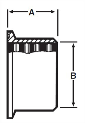 Picture of RECESSLESS FERRULE, ROLL-ON T304