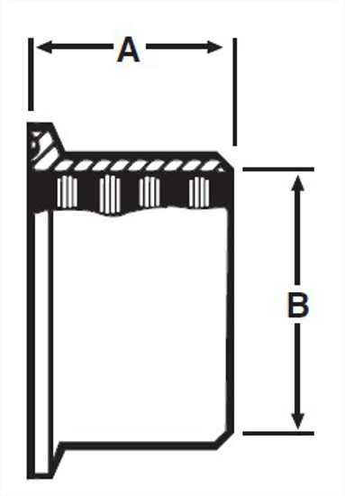 Picture of RECESSLESS FERRULE, ROLL-ON T304
