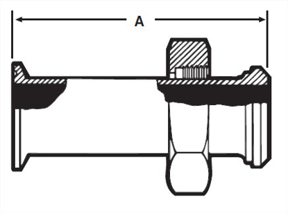 Picture of ADAPTER  CLAMP TO 14&13H T304