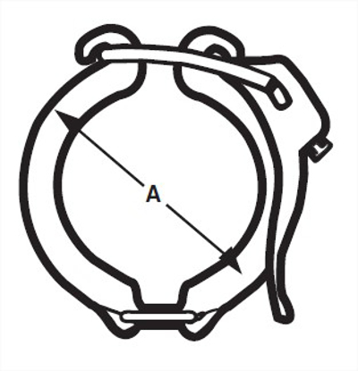 Picture of HINGED CLAMP  LIGHT  T304
