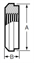 Picture of THERMOMETER CAP  BEVEL SEAT 3/4  FNPT  T304