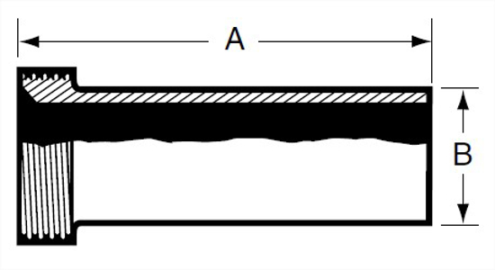 Picture of TYGON HOSE ADAPTER ACME THREAD 304 #7