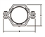 Picture of TUBE HANGER W/RUBBER GROMMETS T304