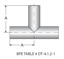 Picture of TEE BUTTWELD T316L 15 RA EP ID/LT POL OD SF4