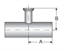 Picture of REDUCING TEE WELD X WELD X CL T316L 20 RA ID/32 RA OD SF1