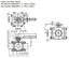 Picture of 3-PC/L-PORT/3-WAY T316 BALL VALVE/CLAMP/PTFE CAVITY FILLER