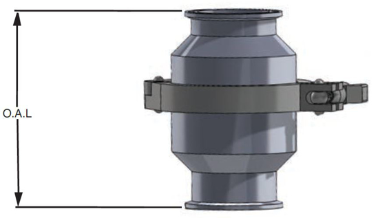 Picture of 4.0 CLAMP CHECK VALVE - EPDM
