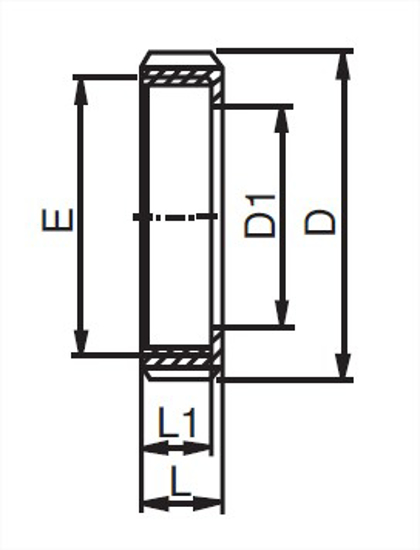 Picture of 4-NUTMUTTER T304
