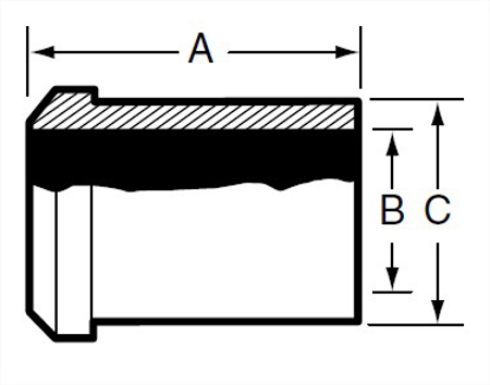 Picture for category 14W - Plain BS Heavy Wall Tank Ferrule