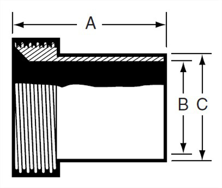 Picture for category 15WL - Thread BS Ferrule Long