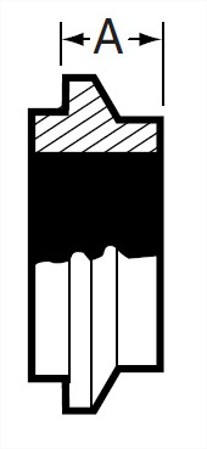 Picture for category E14WI-5 - Schedule 5 Male E-Line Short Ferrule