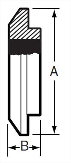 E16AI-14I-5 - Schedule 5 Male E-Line Solid End Cap