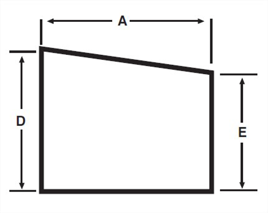 V32W - Weld Eccentric Reducer