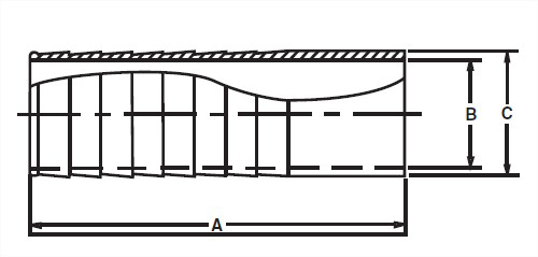 V14RH - Weld X Hose Barb Adapter