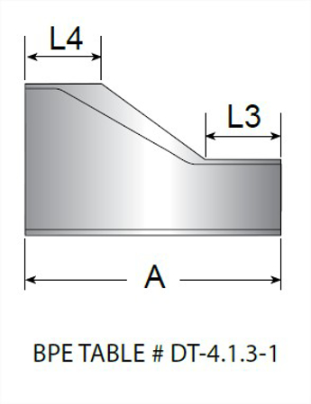 Picture for category TE32SWW - BPE AWF Eccentric Reducer 6MO UNS N08367