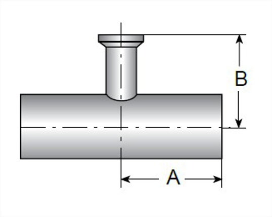 TE7RWWC - BPE AWF X Clamp Reducing Tee 6MO UNS N08367
