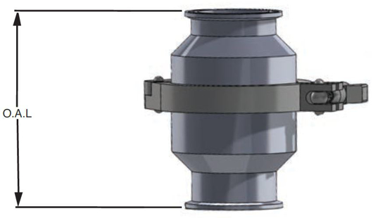 45W - Weld End Spring Check Valve