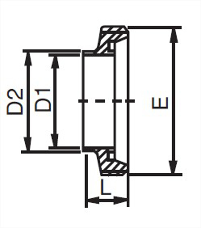 Picture for category 2S-KURZ - Din 11851 Male Threaded Ferrule