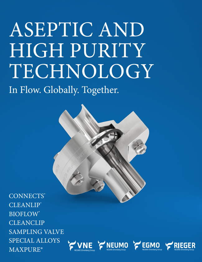 cover for aseptic and high purity technology document